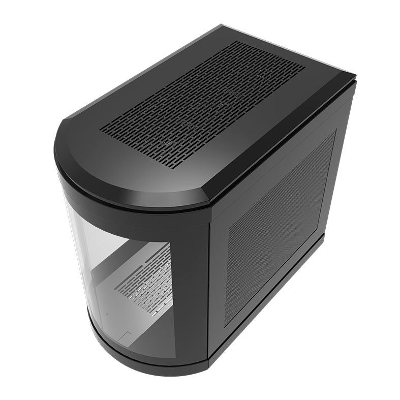 Gabinete Gamer Aigo ARC3, Mid-Tower, Lateral de Vidro, Preto, ARC3-BK