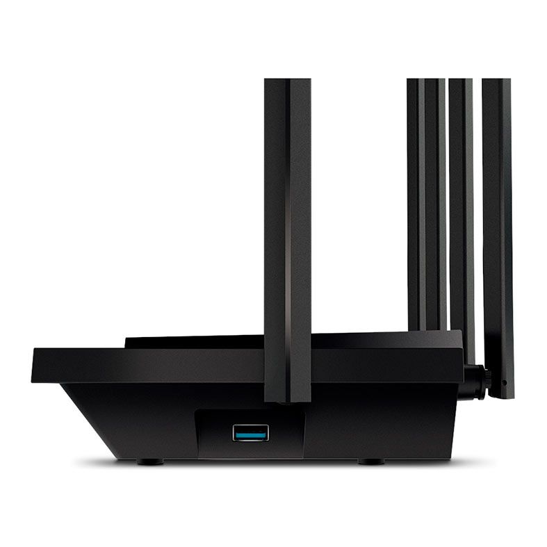 Roteador TP-LINK Archer AX72, Wi-Fi 6, Dual Band, AX5400, 6 Antenas, Preto, ARCHER-AX72