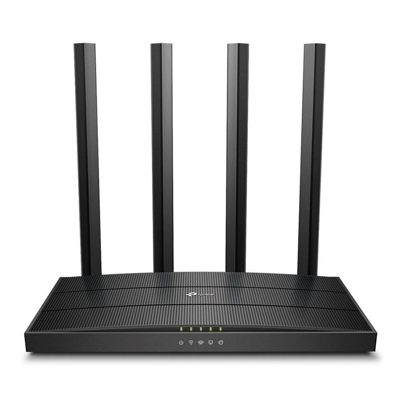 Roteador Wireless TP-Link Archer C6, AC1300, Dual-Band, 4 Antenas, Preto, ARCHER-C6V4