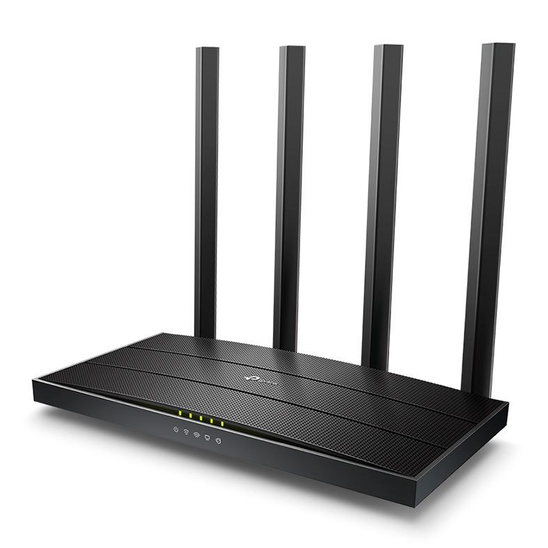 Roteador Wireless TP-Link Archer C6, AC1300, Dual-Band, 4 Antenas, Preto, ARCHER-C6V4