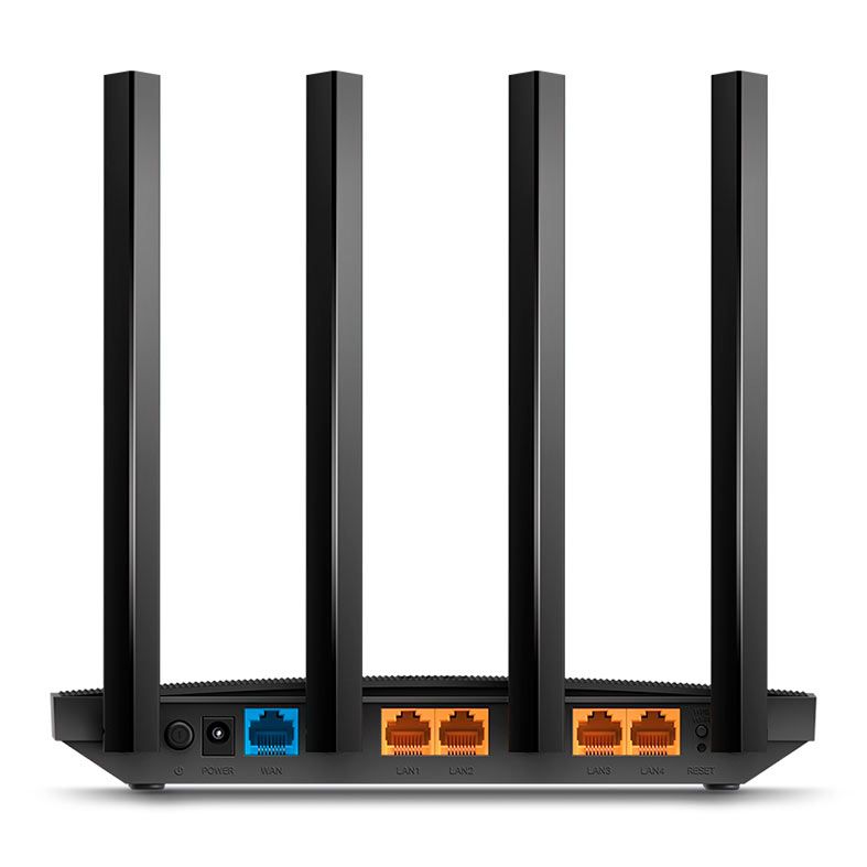 Roteador Wireless TP-Link Archer C6, AC1300, Dual-Band, 4 Antenas, Preto, ARCHER-C6V4