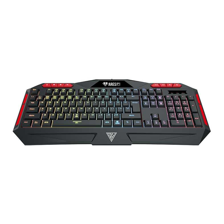 Teclado Gamer Gamdias Ares P1 RGB, ARES-P1-RGB BR