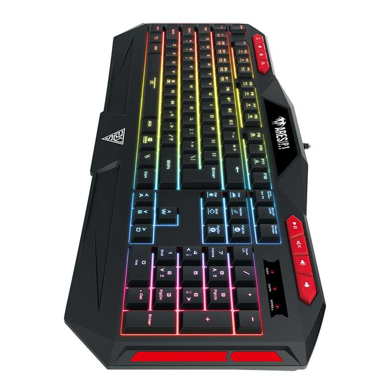 Teclado Gamer Gamdias Ares P1 RGB, ARES-P1-RGB BR