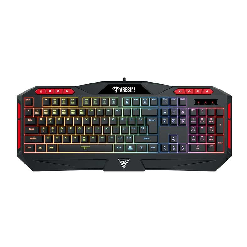 Teclado Gamer Gamdias Ares P1 RGB, ARES-P1-RGB BR