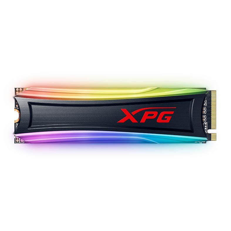 SSD Adata XPG Spectrix S40G, 2TB, M.2 2280, PCIe NVMe, RGB, Leitura 3500MB/s, Gravacao 3000MB/s, AS40G-2TT-C