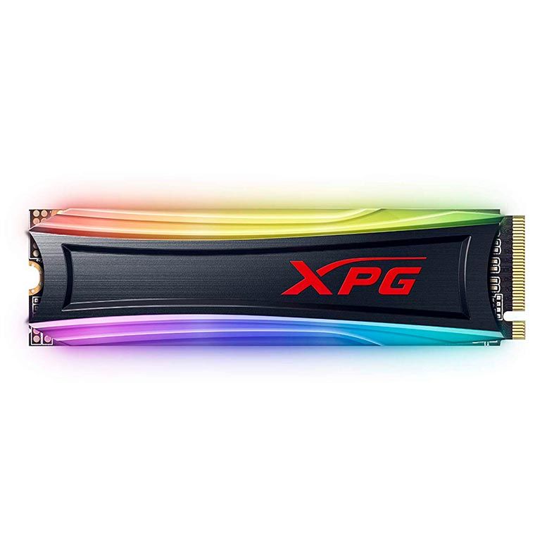 SSD Adata XPG Spectrix S40G, 1TB, M.2 2280, PCIe NVMe, Leitura 3500MB/s, Gravacao 3000MB/s, RGB, AS40G-1TT-C