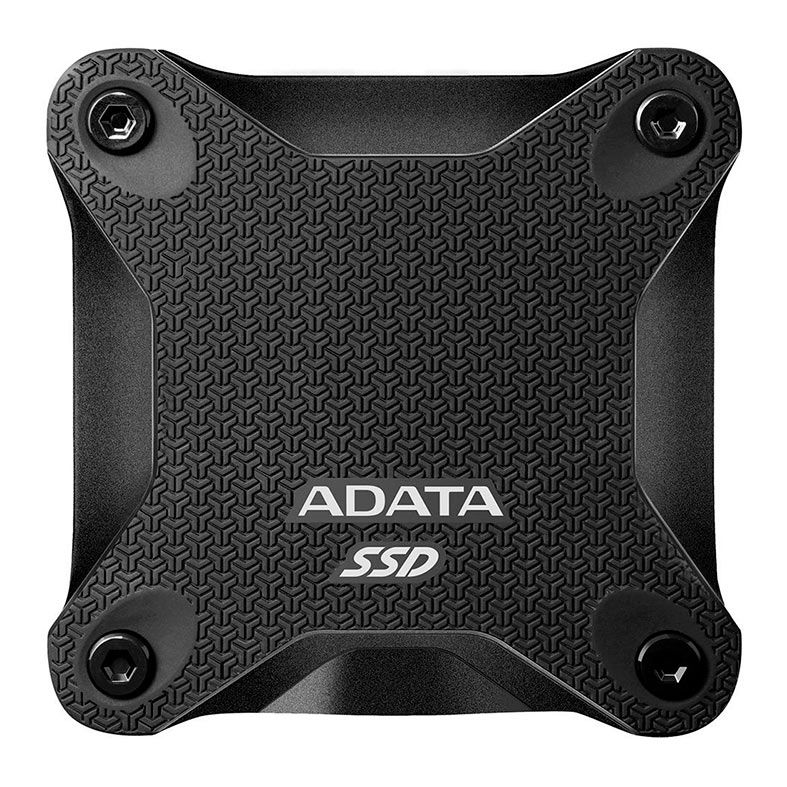 SSD Externo Adata SD600Q, 240GB, SATA, Leitura 440MB/s, Gravacao 440MB/s, ASD600Q-240GU31-CBK