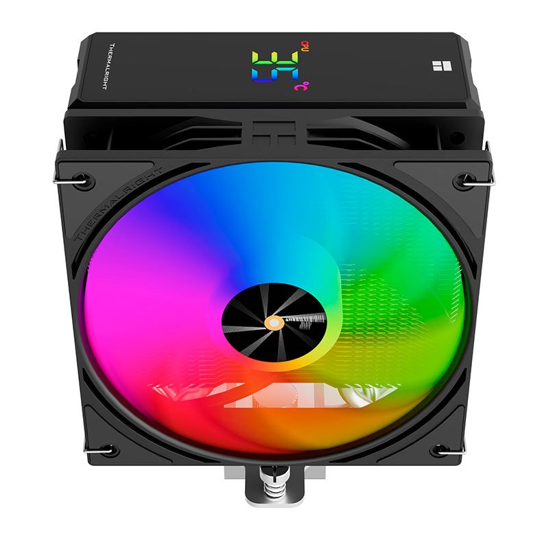 Cooler Para Processador Thermalright Assassin X 120 R Digital, ARGB, 120mm, Preto, TR-AX-120-R-DIG-BK-ARGB