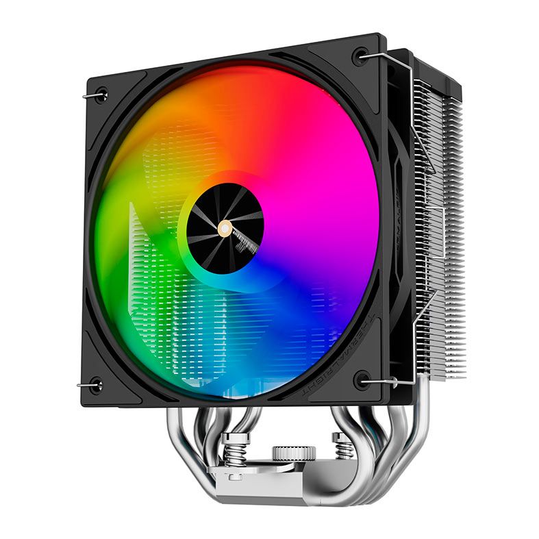 Cooler Para Processador Thermalright Assassin X 120 R Digital, ARGB, 120mm, Preto, TR-AX-120-R-DIG-BK-ARGB