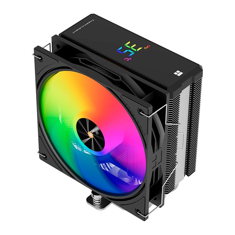 Cooler Para Processador Thermalright Assassin X 120 R Digital, ARGB, 120mm, Preto, TR-AX-120-R-DIG-BK-ARGB