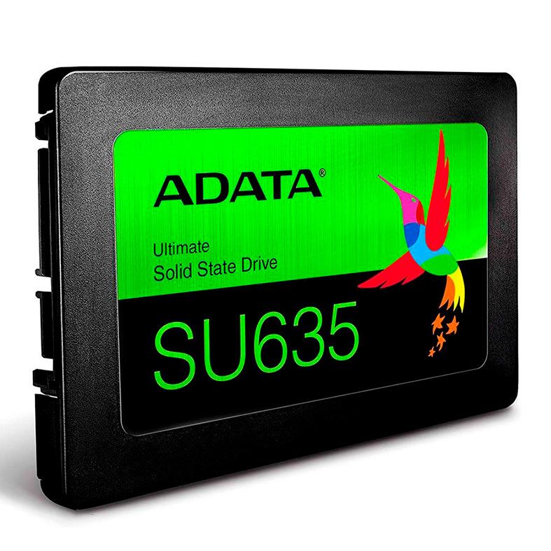 SSD Adata SU635, 480GB, SATA III 6GB/s, Leituras 520MB/s, Gravacao 450MB/s, ASU635SS-480GQ-R