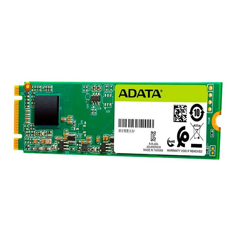 SSD Adata Ultimate SU650, 480GB, M.2 2280, SATA 6GB/s, Leituras 550MB/s, Gravacao 510MB/s, ASU650NS38-480GT-C