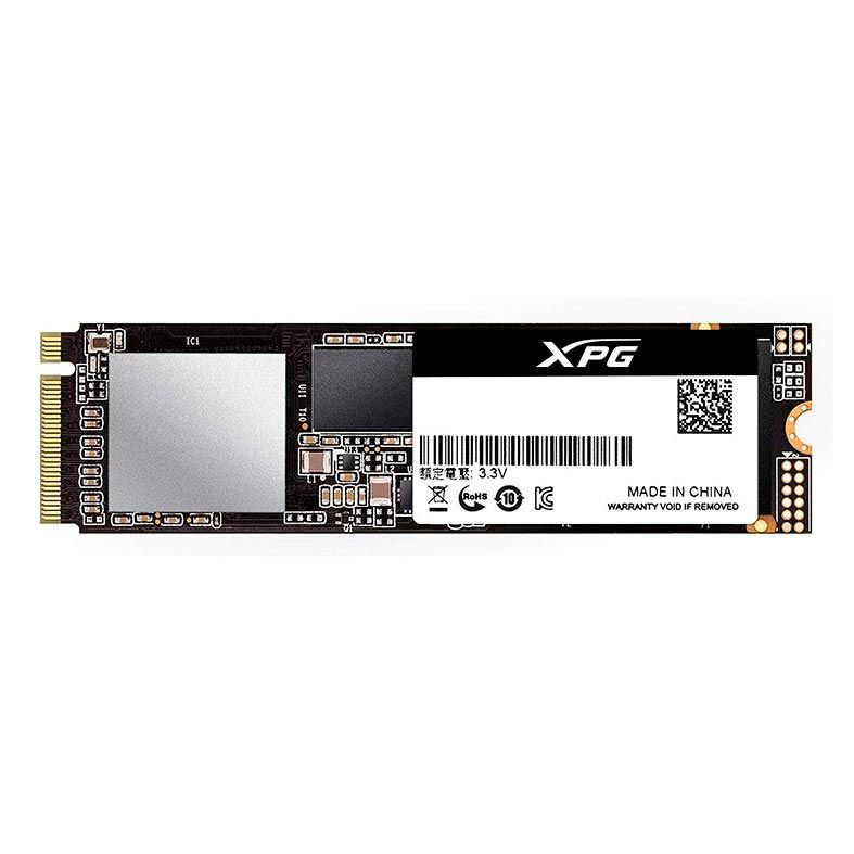 SSD Adata XPG SX8200 Pro, 512GB, M.2 2280, PCIe NVMe, Leitura 3500MB/s, Gravacao 2300MB/s, ASX8200PNP-512GT-C
