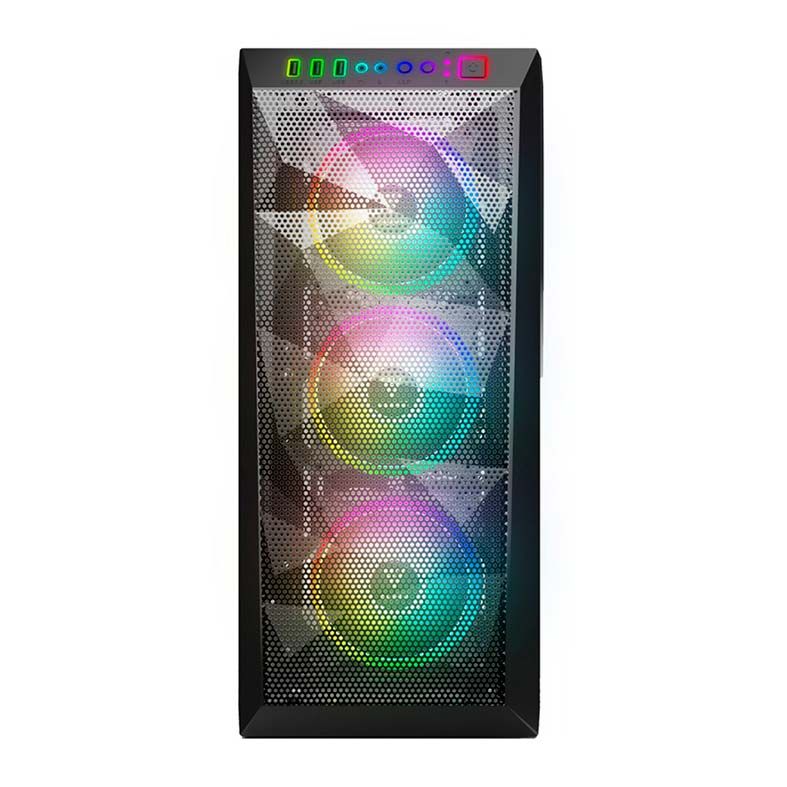 Gabinete Gamer Gamdias Athena M1 Lateral Vidro Temp Preto, ATHENA M1