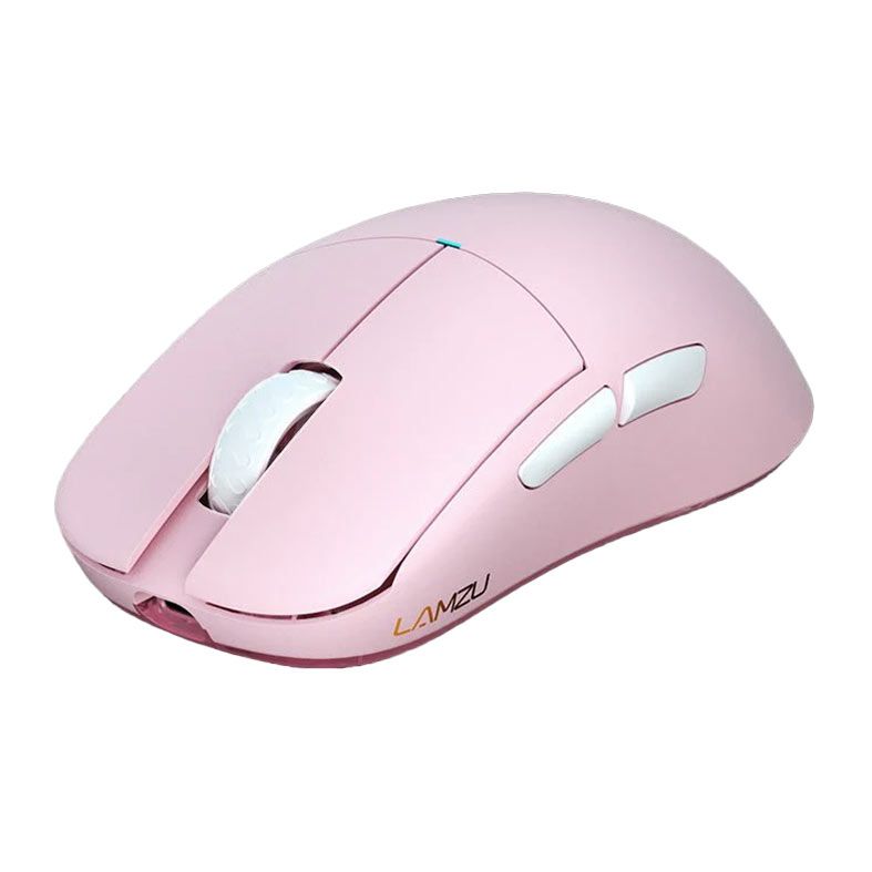 Mouse Gamer Lamzu Atlantis Mini Champion, 30000DPI, 6 Botoes, Wireless, Light Pink, ATLANTIS-MINI-LIGHT-PINK