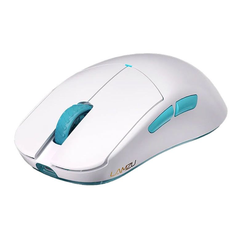 Mouse Gamer Lamzu Atlantis Mini Pro, 26000DPI, 6 Botoes, Wireless, Polar White, ATLANTIS-MINI-PRO-POLAR-WHITE
