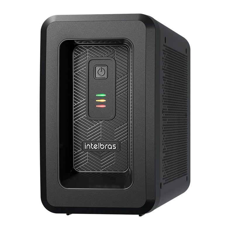 Nobreak Intelbras Attiv, 1000VA/500W, Bivolt, Saida 120V, Preto, ATTIV-SENO-1000-VA-BI