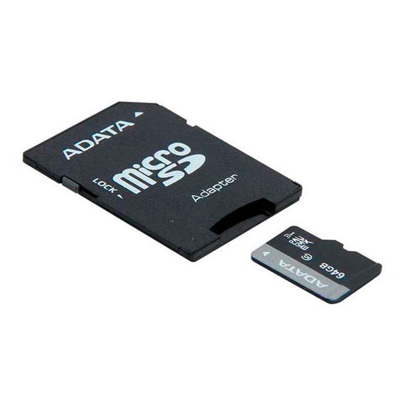 Cartão de memoria ADATA 64GB Micro SDXC Class 10, AUSDX64GUICL10-RA1