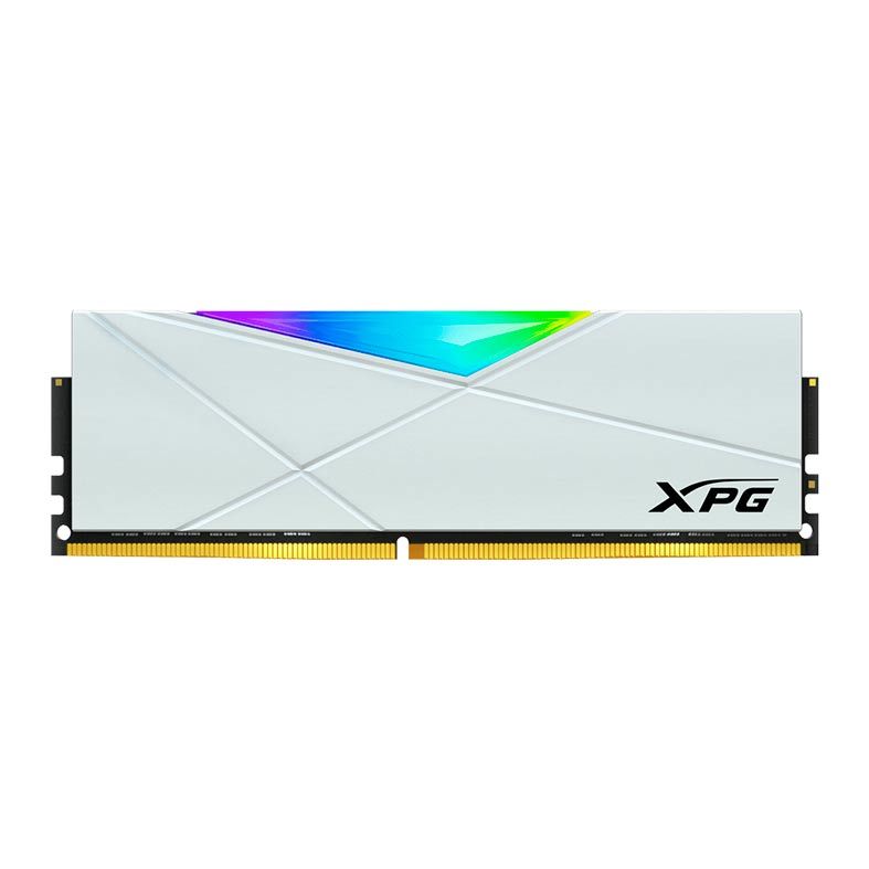 Memoria Adata XPG Spectrix D50 RGB 16GB (1x16) DDR4 3000MHz Branca, AX4U300016G16A-SW50
