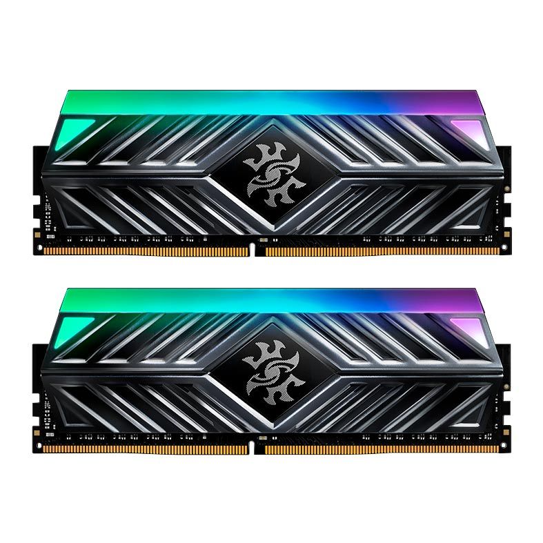 Memoria Adata XPG Spectrix D41 16GB (2x8) DDR4 3000MHz Cinza RGB, AX4U30008G16A-DT41