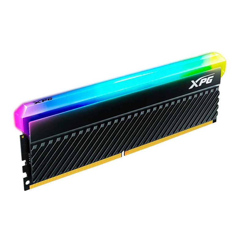 Memoria Adata XPG Spectrix D45G, RGB, 16GB (1x16GB), DDR4, 3200Mhz, C16, Preta, AX4U320016G16A-CBKD45G