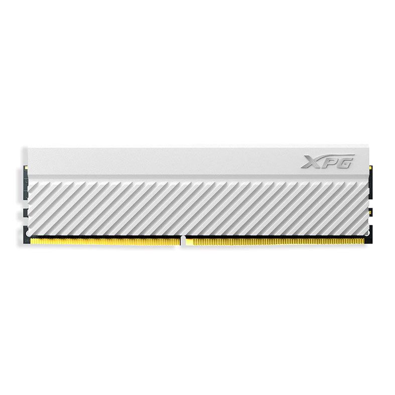 Memoria Adata XPG Gammix D45, 16GB (1x16GB), DDR4, 3200Mhz, C16, Branca, AX4U320016G16A-CWHD45