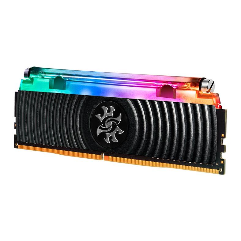 Memória Adata XPG Spectrix D80 RGB 16GB (2x8GB) DDR4 3200Mhz Preto, AX4U320038G16A-DB80