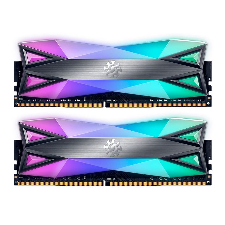 Memoria Adata XPG Spectrix D60G, RGB, 32GB (2x16GB), DDR4, C18, 3600MHz, AX4U360016G18I-DT60