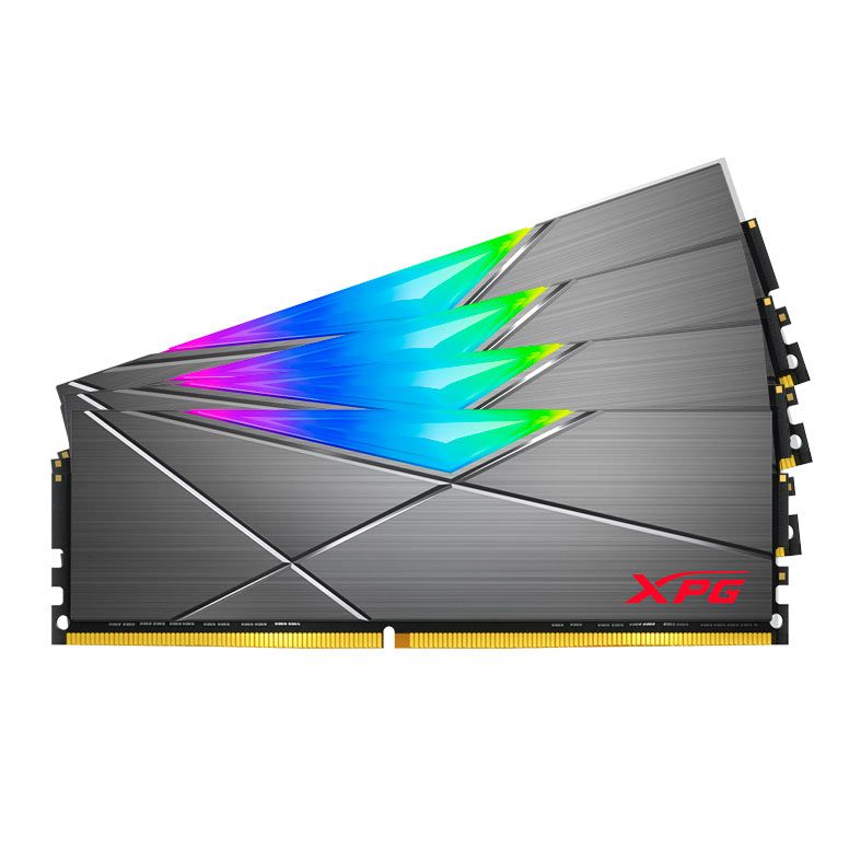 Memoria Adata XPG Spectrix D50, RGB, 64GB (4x16GB), DDR4, 3600MHz, Cinza, AX4U360016G18I-QCTG50