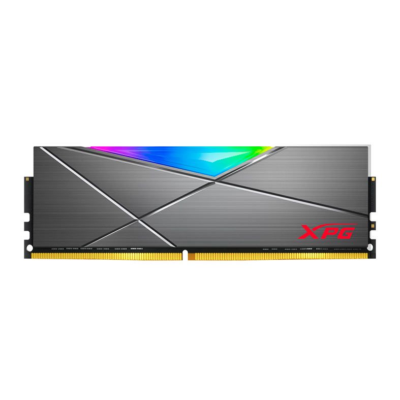 Memoria Adata XPG Spectrix D50, RGB, 64GB (4x16GB), DDR4, 3600MHz, Cinza, AX4U360016G18I-QCTG50