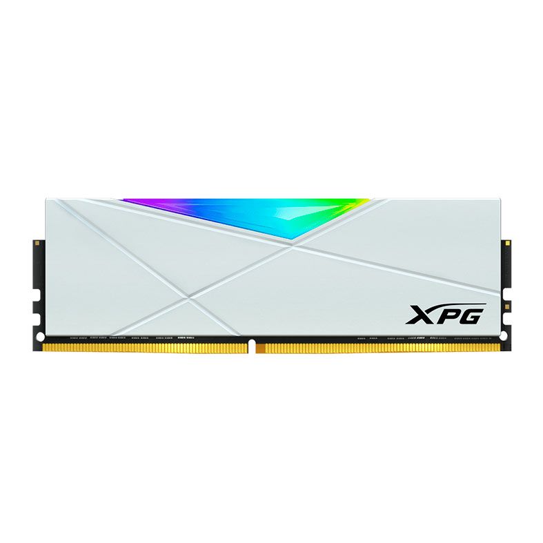Memoria Adata XPG Spectrix D50, RGB, 8GB (1x8GB), DDR4, 3600MHz, C18, Branco, AX4U36008G18I-SW50