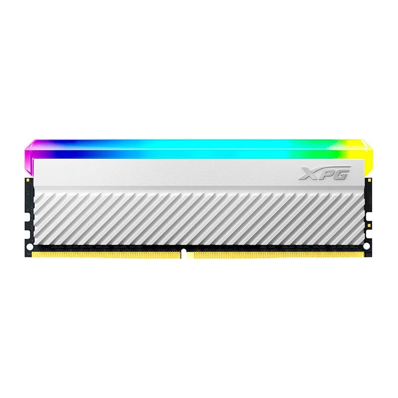 Memoria Adata XPG Spectrix D45G, RGB, 8GB (1x8GB), DDR4, 4133MHz, C19, Branco, AX4U41338G19J-CWHD45G
