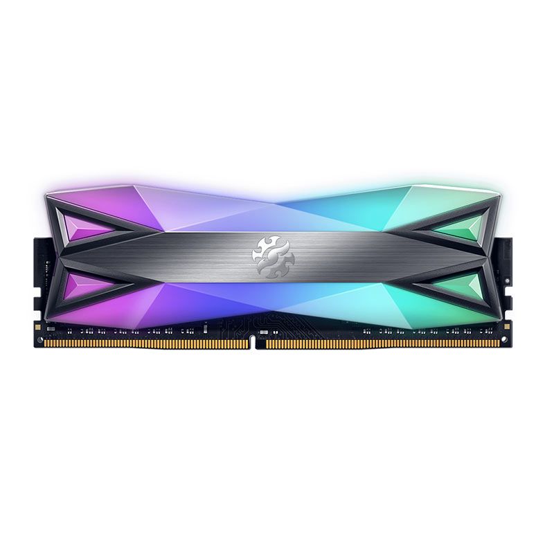 Memoria Adata XPG Spectrix D60G, RGB, 8GB (1x8GB), DDR4, C19, 4133MHz, AX4U41338G19J-ST60