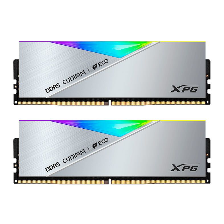 Memoria Adata XPG Lancer Cudimm, RGB, 48GB (2x24GB), DDR5, 8400MHz, C40, Cinza, AX5CU8400C4024G-DCLACRSG