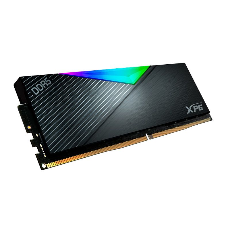 Memória Adata XPG Lancer, RGB, 32GB (2x16GB), DDR5, 6000MHz, CL30, Preto, AX5U6000C3016G-DCLARBK