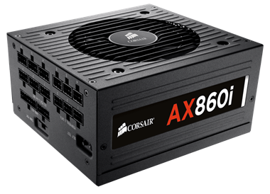 Fonte Corsair AX860i Series 860W, 80 Plus Platinum Full Modular, CP-9020037-WW
