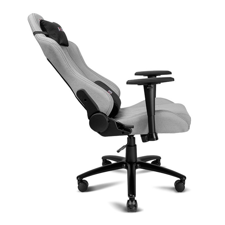 Cadeira Gamer Axion V5, Braço 2D, Espuma Moldada, Tecido, Cinza, AXI-GMC-WN8011