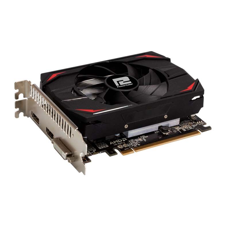 Placa de Video PowerColor Radeon 550 2GB Red Dragon 64-bit, AXRX 550 2GB64BD5-DH