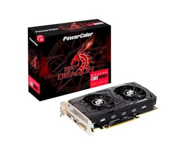 Placa de Video PowerColor Radeon RX 560 4GB GDDR5 Red Dragon 128-bit, AXRX 560 4GBD5-DHV2/OC