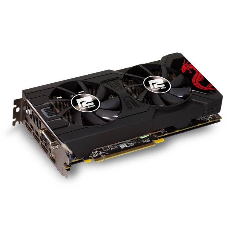 Placa de Video PowerColor Radeon RX 570 4GB GDDR5 Red Dragon 256-bit, AXRX 570 4GBD5-3DHDV2/OC
