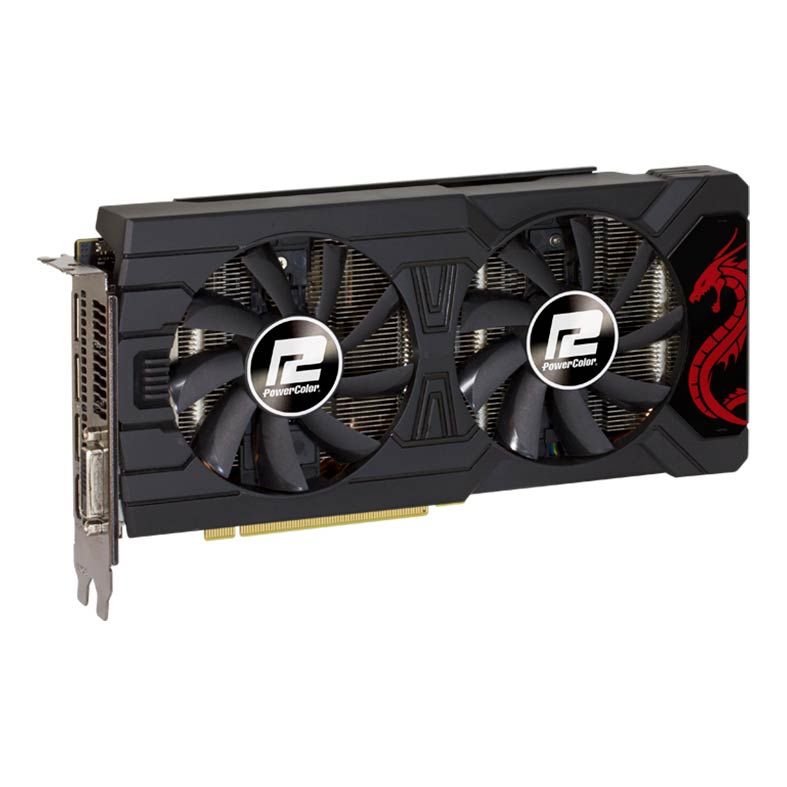 Placa de Video PowerColor Radeon RX 570 4GB GDDR5 Red Dragon 256-bit, AXRX 570 4GBD5-3DHDV2/OC