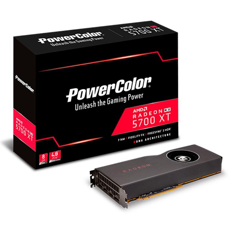 Placa de Video PowerColor Radeon RX 5700 XT 8GB GDDR6 256-bit, AXRX 5700XT 8GBD6-M3DH