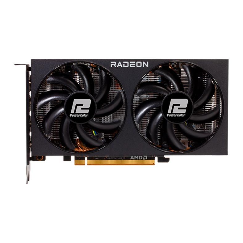 Placa de Video PowerColor Radeon AXRX 6650 XT Fighter, 8GB, GDDR6, 128-bit, AXRX-6650XT-8GBD6-3DH