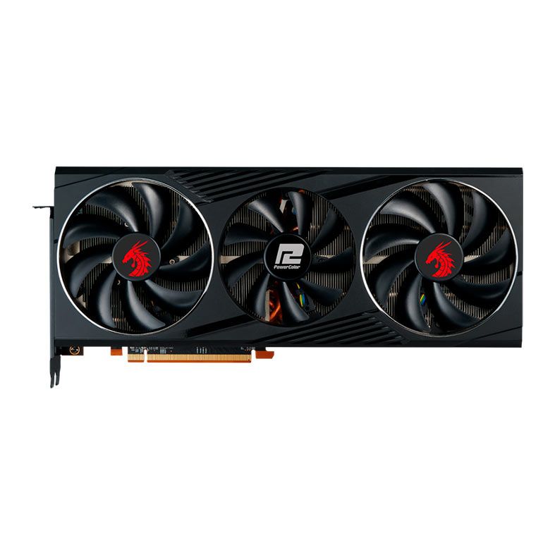 Placa de Video PowerColor Radeon RX 6800 XT Red Dragon, 16GB, GDDR6, 256-bit, AXRX 6800XT 16GBD6-3DHR/OC