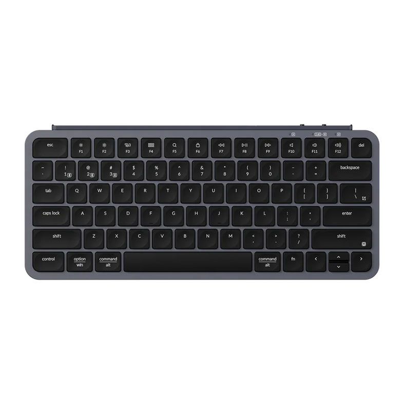 Teclado Keychron B1 Pro Ultra Slim, Wireless, Preto, B1P-K1