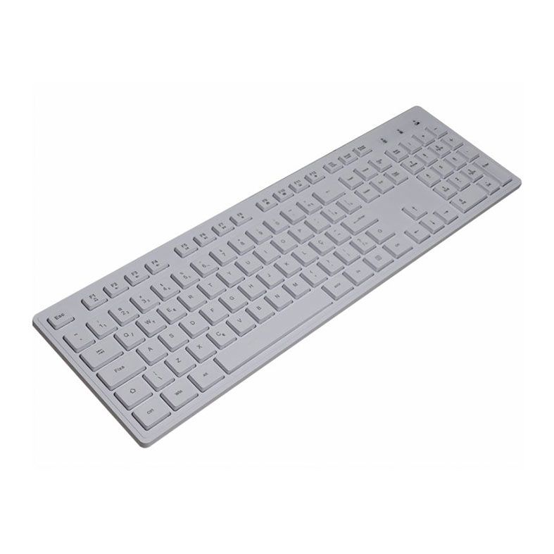 Kit Teclado e Mouse K-Mex KA60W9+MAA7W7, Wireless, Mouse 2400DPI, Teclado Membrana, Branco, B2KA60W90010B0X