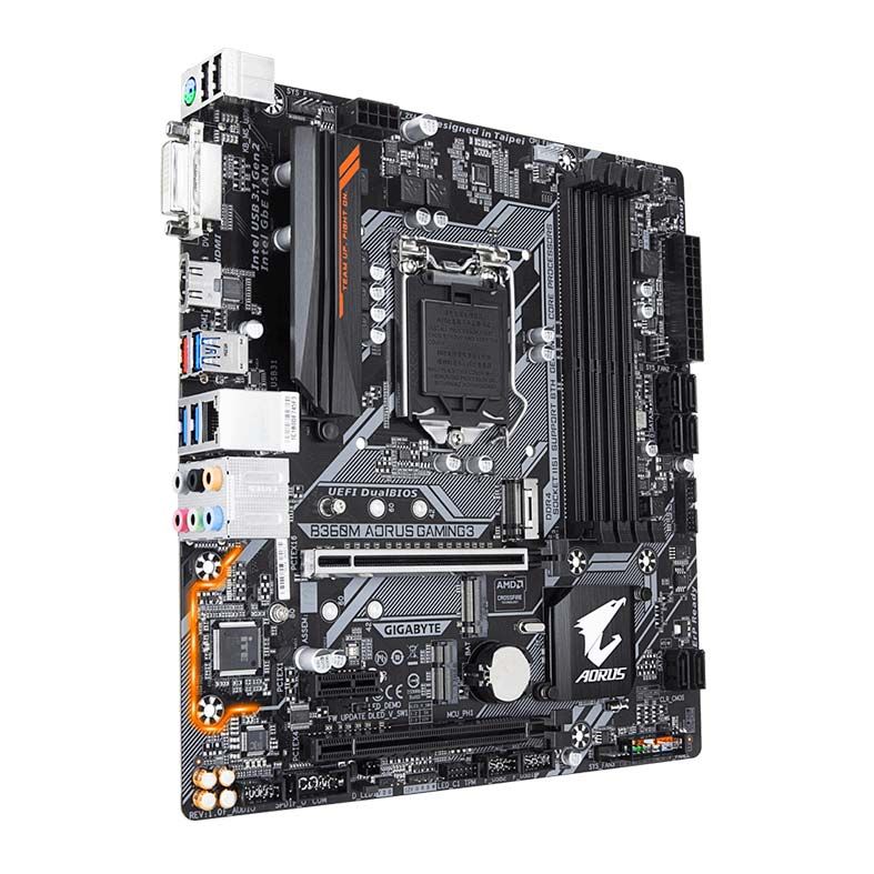 Placa Mae Gigabyte B360M Aorus Gaming 3 DDR4 Socket LGA1151 Chipset Intel B360
