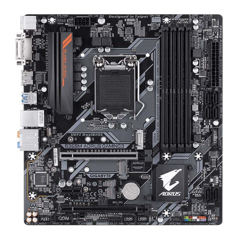 Placa Mae Gigabyte B360M Aorus Gaming 3 DDR4 Socket LGA1151 Chipset Intel B360