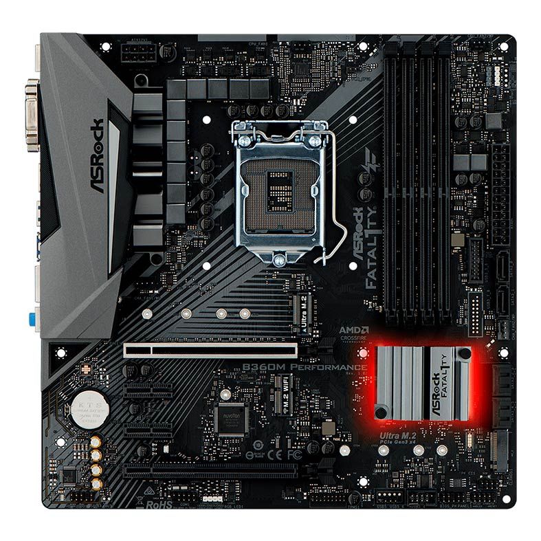 最終値 ASRock B360M i5 8400 DDR4 2666 16GB Placa Mae ASRock Fatal1ty B360M Peformance LGA1151 Chipset B360