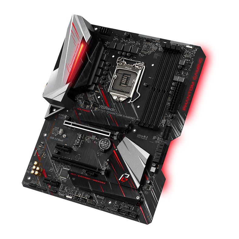 Placa Mae ASRock B365 Phantom Gaming 4 DDR4 Socket LGA1151 Chipset Intel B365